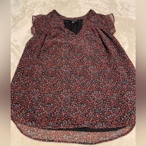 Floral top banana republic